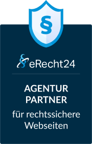 Agentur Partner Siegel von E Recht 24